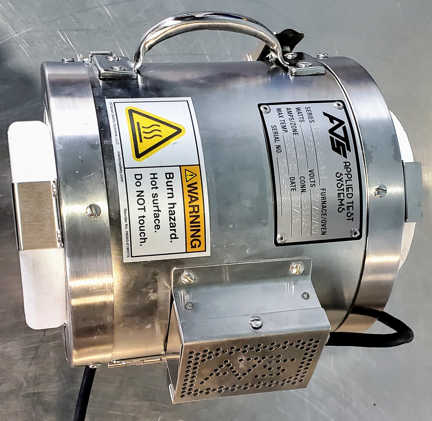 APPLIED TEST SYSTEMS Series 3210 SPLIT TUBE FURNACE 1652°F (900°C) FREE SHIPPING