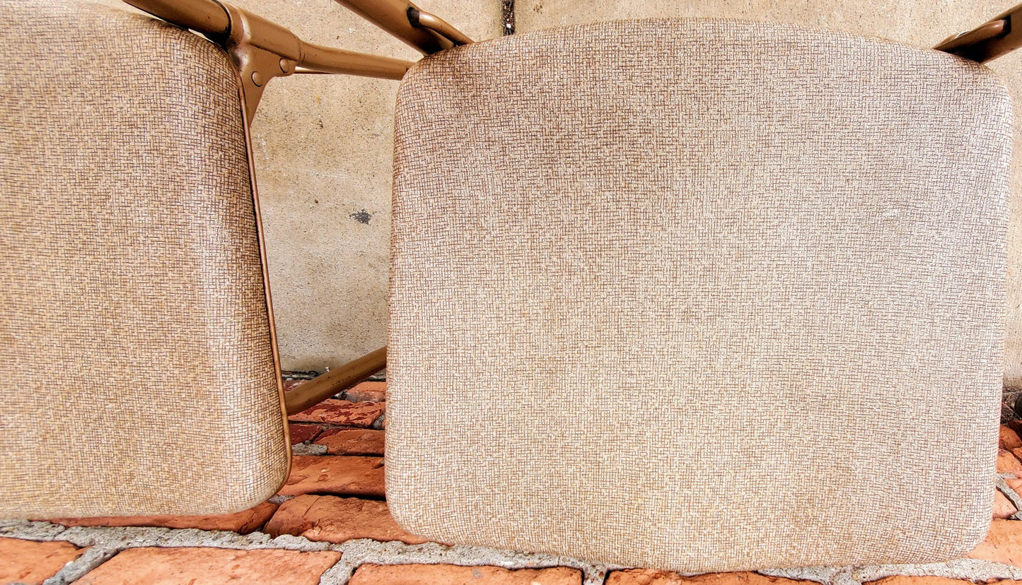 RARE DESIGN SET 4 VINTAGE KITCHEN CHAIRS by HAMILTON COSTCO of INDIANA FREESHIP