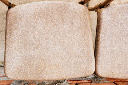 RARE DESIGN SET 4 VINTAGE KITCHEN CHAIRS by HAMILTON COSTCO of INDIANA FREESHIP