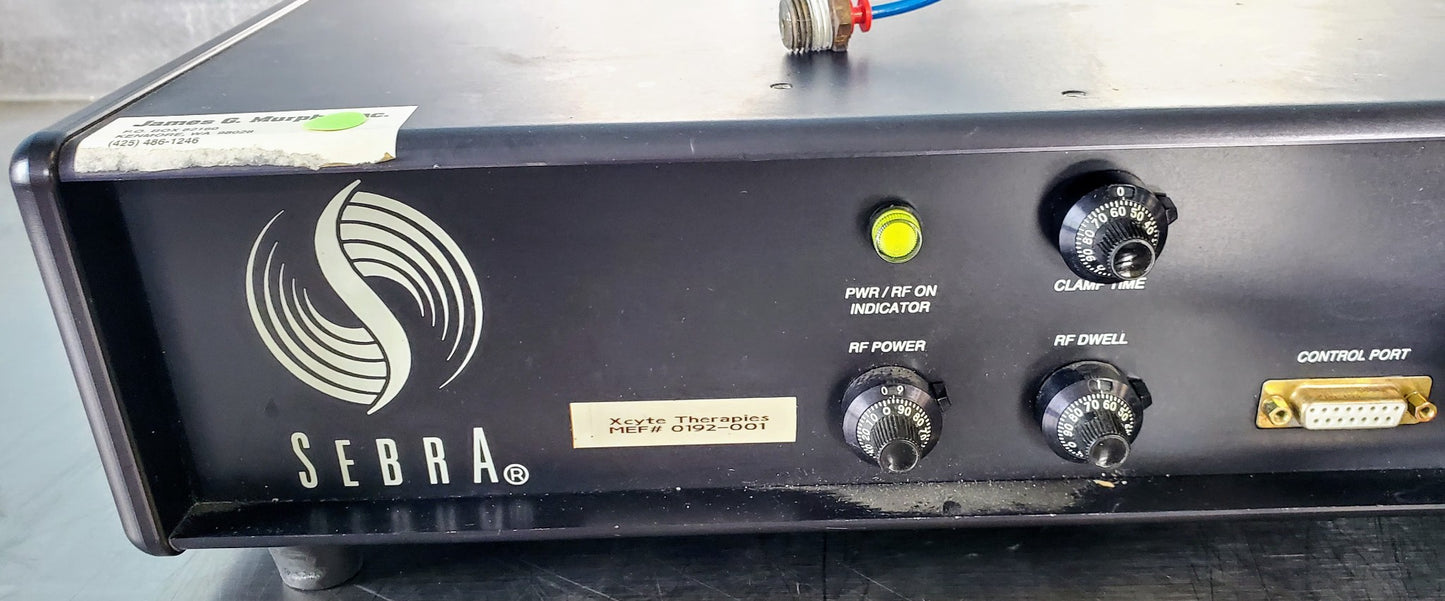 VANTE SEBRA 3120 HAND-HELD TUBE SEALER SYSTEM OP.MANUAL 90DAYWARRANTY WATCHVIDEO