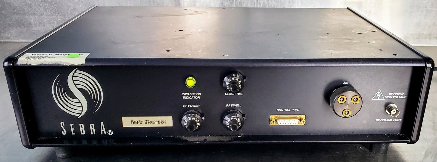 VANTE SEBRA 3120 HAND-HELD TUBE SEALER SYSTEM OP.MANUAL 90DAYWARRANTY WATCHVIDEO