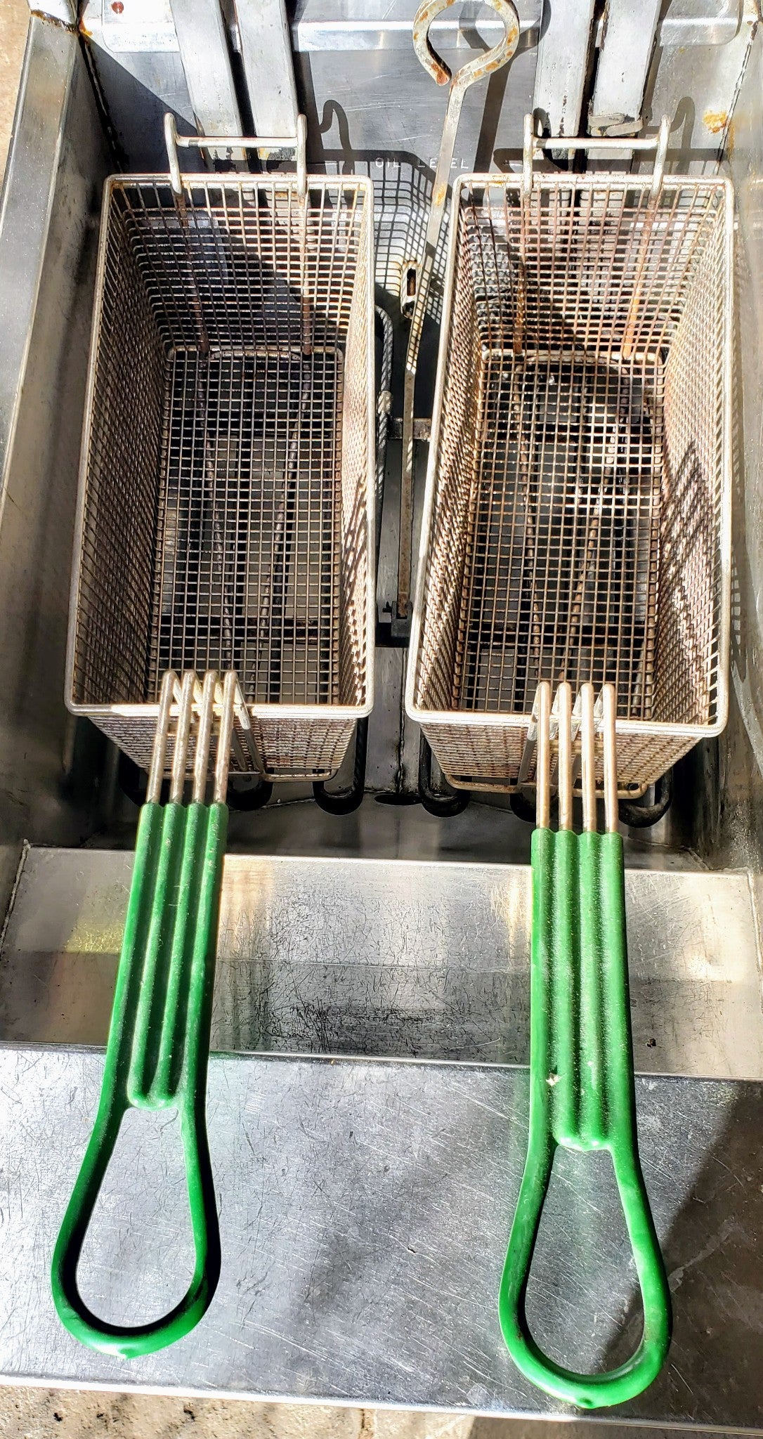 FRYMASTER H17BLSC 3 PHASE ELECTRIC 41.2AMPS DEEP FRYER CART FREE SHIPPING