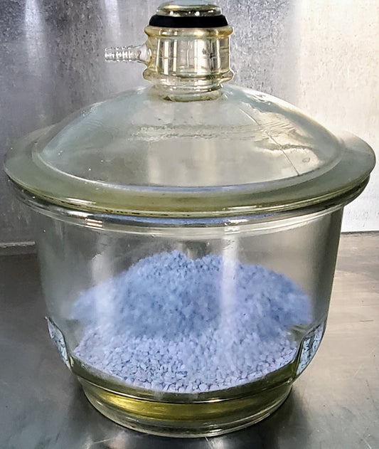 KIMAX 55/38 LAB GLASS & LID with VACUUM 7.5L DESSICATOR BOROSILICATE FREE SHIP