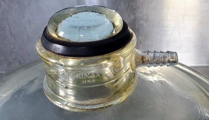 KIMAX 55/38 LAB GLASS & LID with VACUUM 7.5L DESSICATOR BOROSILICATE FREE SHIP