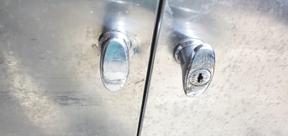 VINTAGE RARE HEAVY GAUGE STAINLESS STEEL CABINET 5Shelf Wheels 65x24x36 FREESHIP