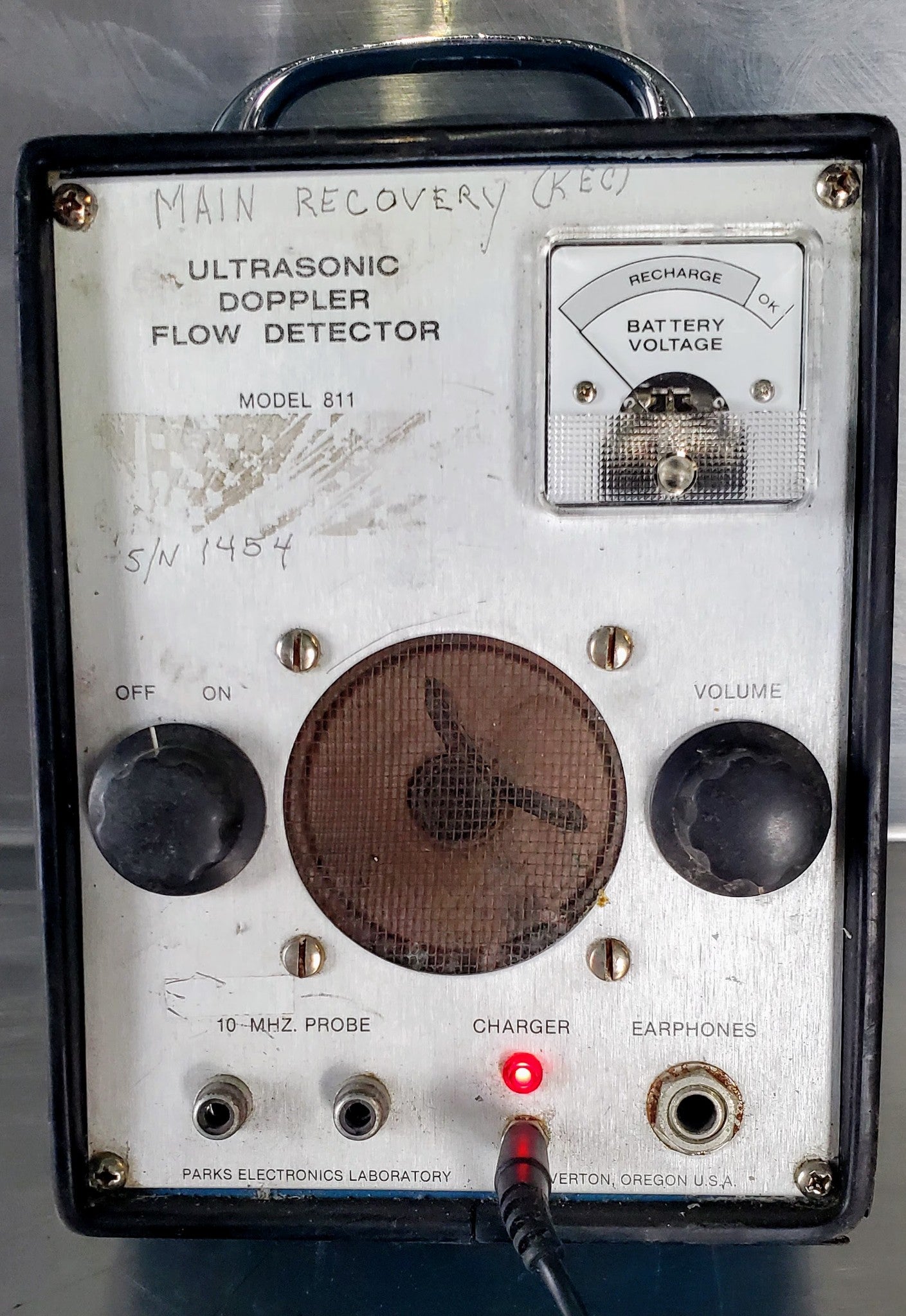 ULTRASONIC DOPPLER MODEL 811 FREE SHIP