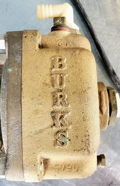 BURKS™ 10CS5M-AB ALL BRONZE IMPELLER 1HP TURBINE WATER PUMP FREESHIP WATCHVIDEO