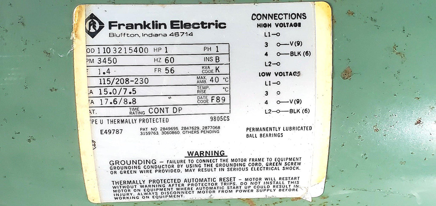 BURKS™ 10CS5M-AB ALL BRONZE IMPELLER 1HP TURBINE WATER PUMP FREESHIP WATCHVIDEO