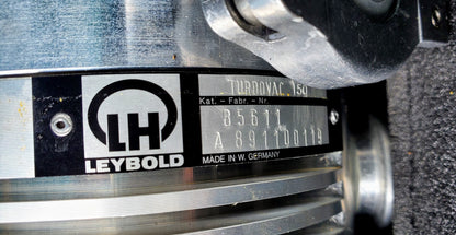 100% REFURBISHED 85611 LEYBOLD 150 l/s TURBOVAC 150 TURBOMOLECULAR PUMP FRESHIP