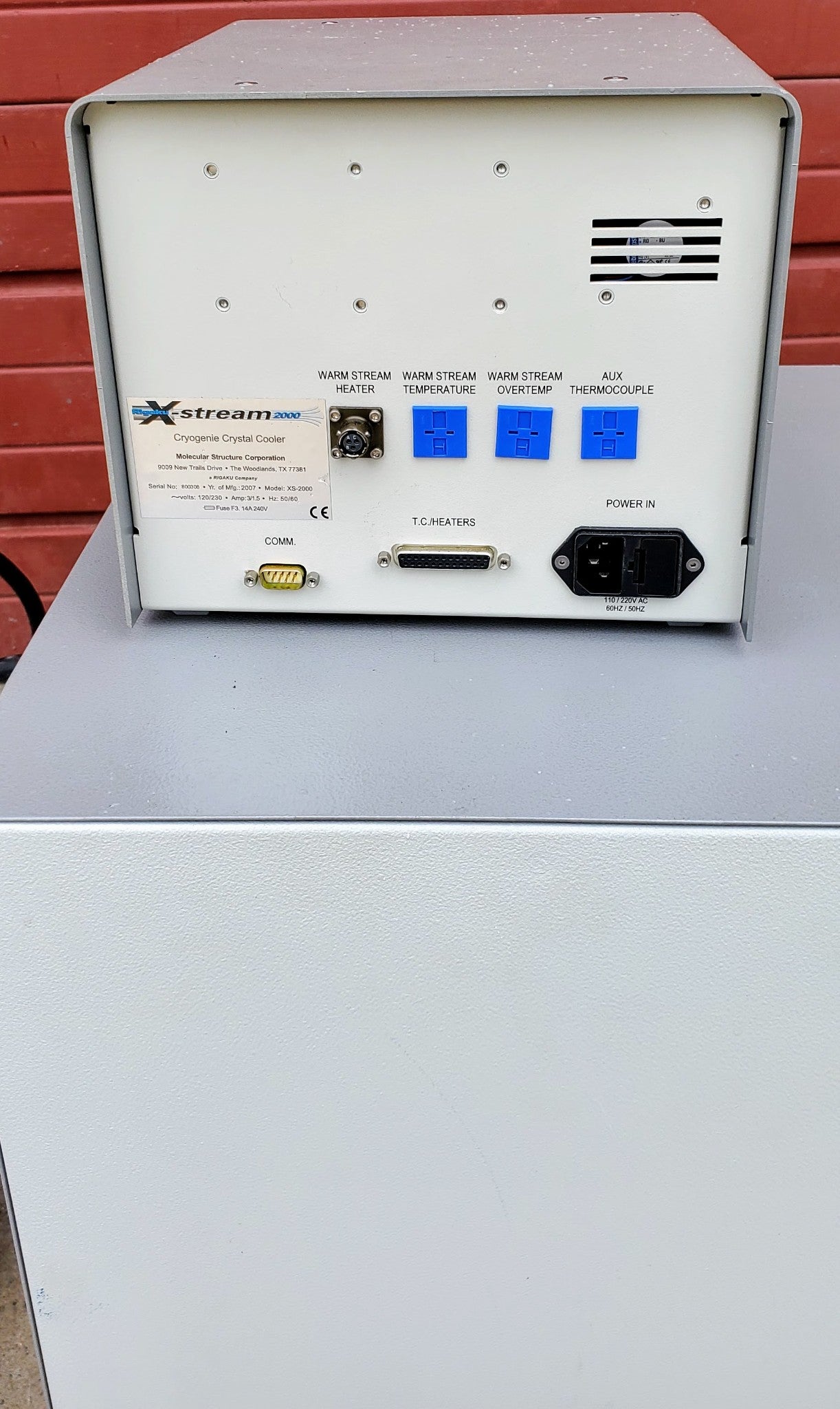 RIGAKU XSTREAM CP830 HELIUM COMPRESSOR with DIGITAL CONTROL FREE SHIPPING