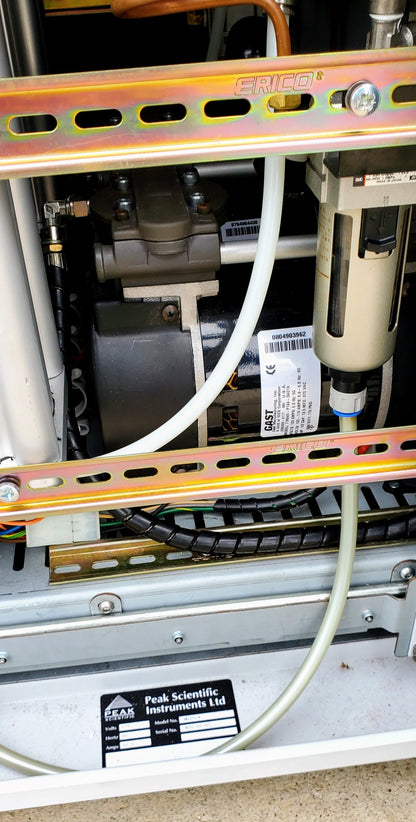 RIGAKU X-STREAM 2000 PEAK NITROGEN GENERATOR AL60CRYOGENIC CRYSTALL CP830 HELIUM