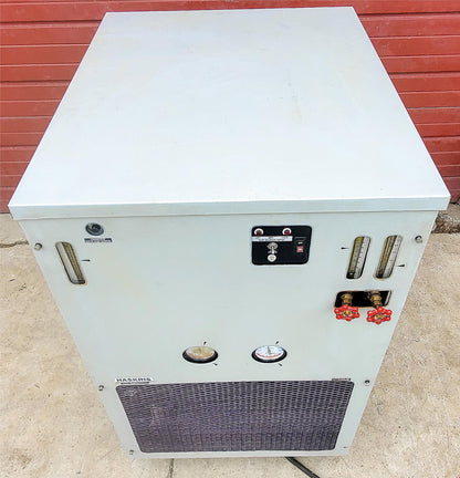 HASKRIS R400 WATERCOOL 3PHASE CHILLER FLOW HEAT EXCHANGER RECIRCULATING WARRANTY