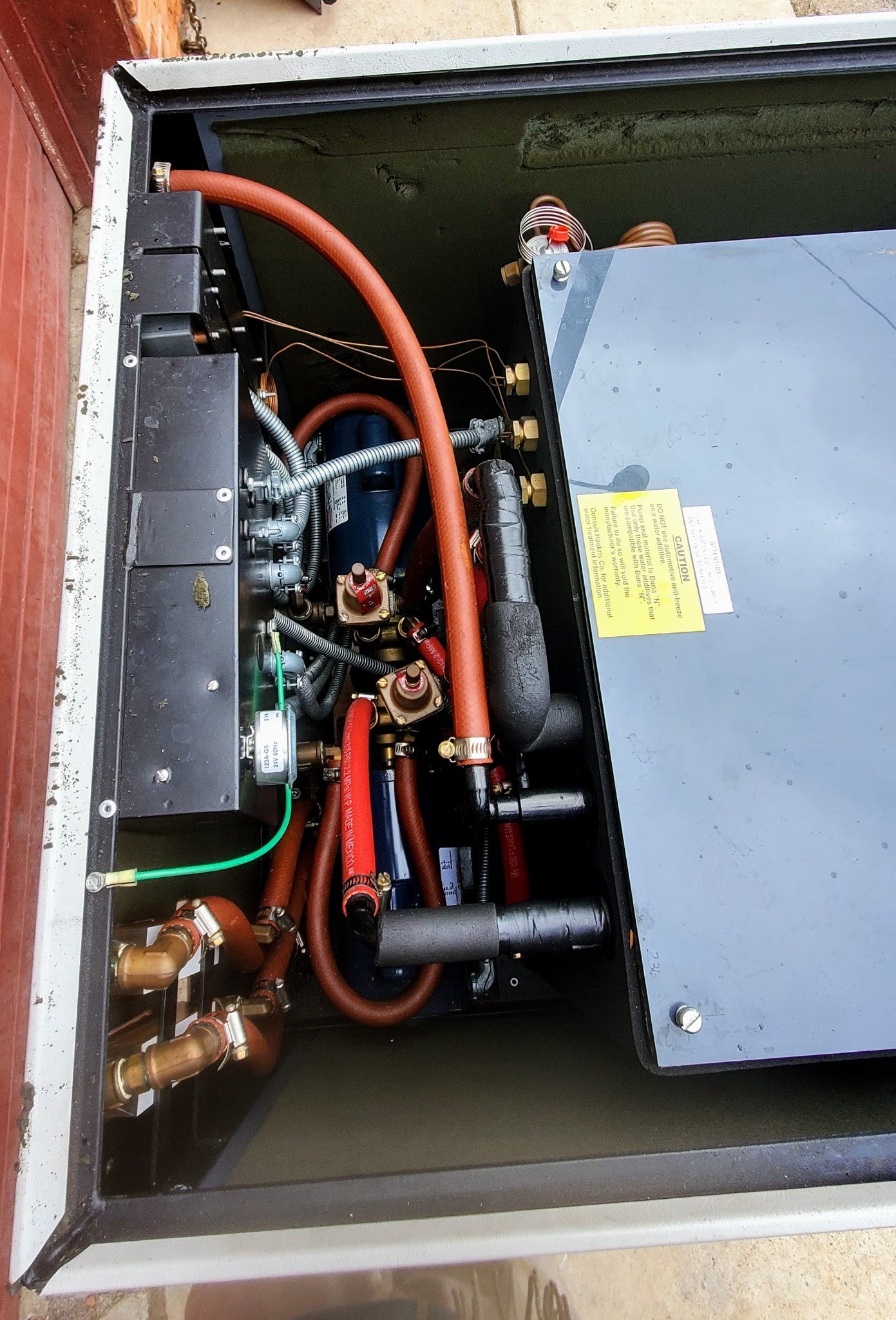 HASKRIS R400 WATERCOOL 3PHASE CHILLER FLOW HEAT EXCHANGER RECIRCULATING WARRANTY