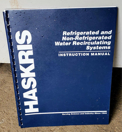 HASKRIS R400 WATERCOOL 3PHASE CHILLER FLOW HEAT EXCHANGER RECIRCULATING WARRANTY