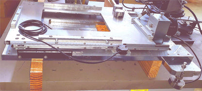RIGAKU PRECISION X STAGE SLIDING TABLE AXIS 9" TRAVEL 2"x16" 90-DAY-WARRANTY