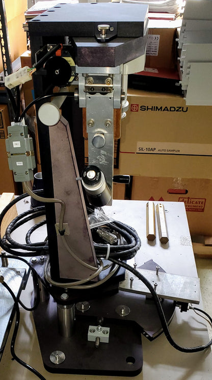 SINGLE AXIS HUBER GONIOMETER & MICROSCOPE MOUNT & CONTROL 90DAYWARRANTY FREESHIP