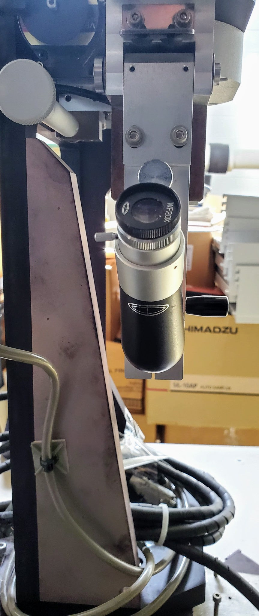 SINGLE AXIS HUBER GONIOMETER & MICROSCOPE MOUNT & CONTROL 90DAYWARRANTY FREESHIP