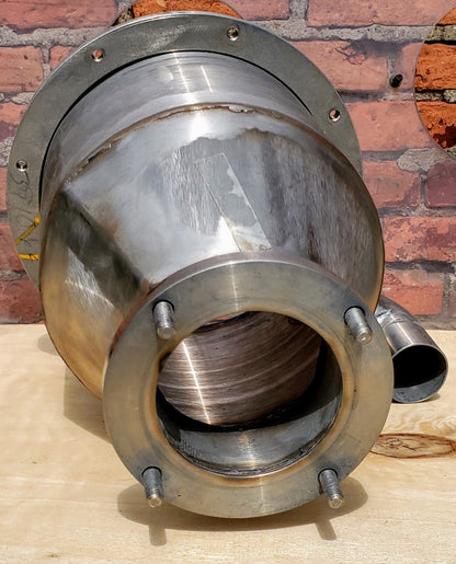 MIKRO CF 3PH PULVERIZER MILL BRONZE POWDER MACHINE w/SAFETYENCLOSURE WATCH VIDEO