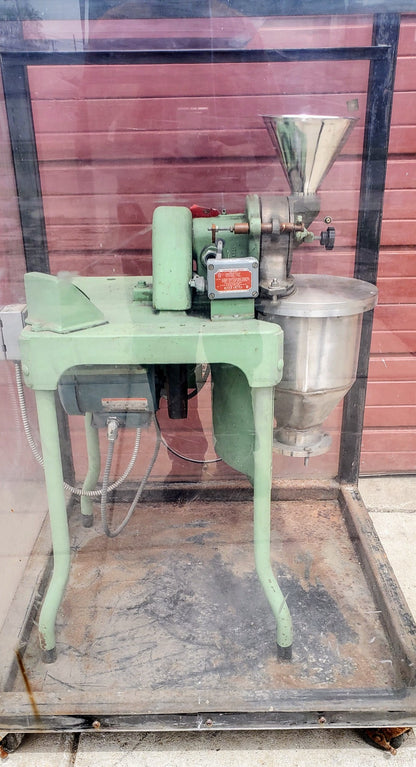 MIKRO CF 3PH PULVERIZER MILL BRONZE POWDER MACHINE w/SAFETYENCLOSURE WATCH VIDEO