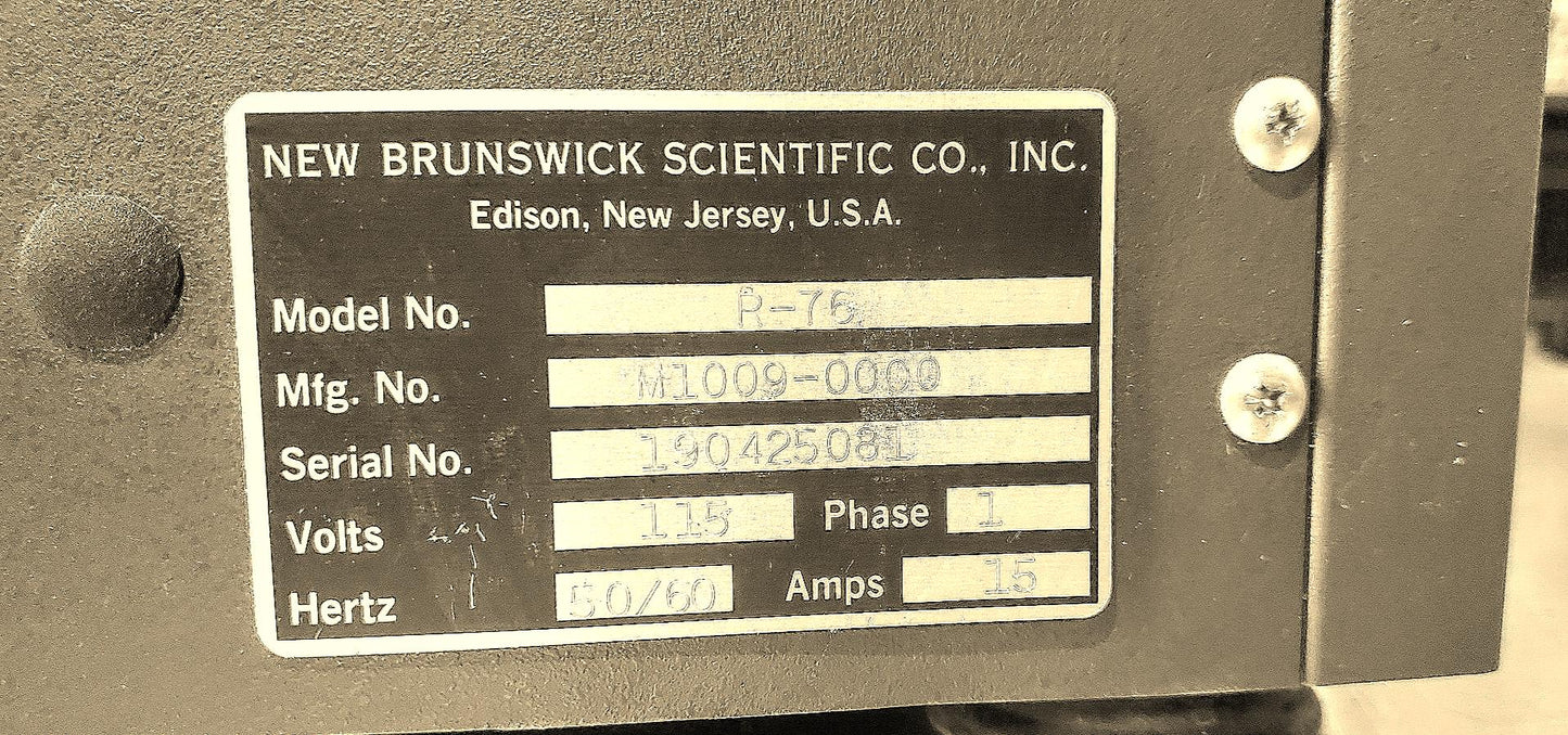 NEW BRUNSWICK R76 RECIPROCAL HOT BATH SHAKER 90DAYWARRANTY FREESHIP WATCH VIDEO