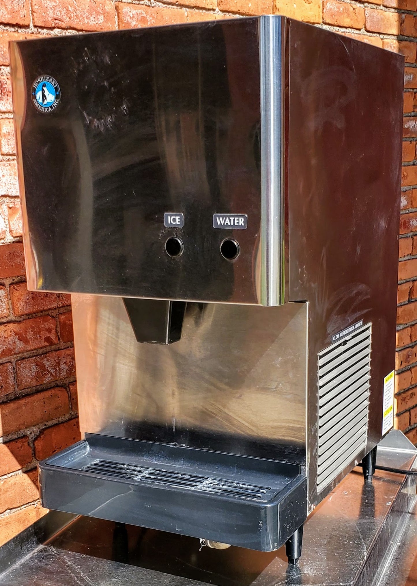 HOSHIZAKI DCM-270BAH 282lb/DAY Countertop Ice Water Dispenser AIR COOL FREE SHIP
