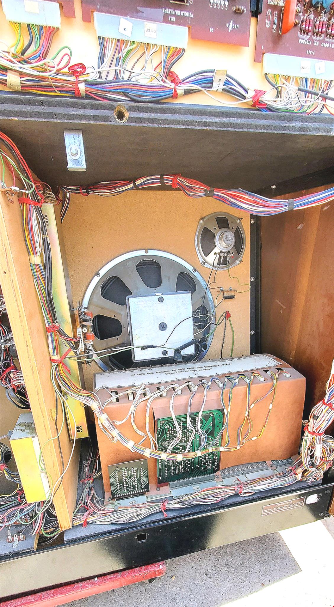 BEAUTIFUL HAMMOND REGENT 4172 Built-In LESLIE ORIGINAL BENCH WATCHVIDEO FREESHIP