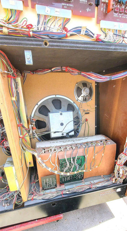 BEAUTIFUL HAMMOND REGENT 4172 Built-In LESLIE ORIGINAL BENCH WATCHVIDEO FREESHIP