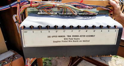 BEAUTIFUL HAMMOND REGENT 4172 Built-In LESLIE ORIGINAL BENCH WATCHVIDEO FREESHIP