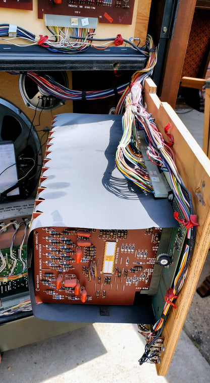 BEAUTIFUL HAMMOND REGENT 4172 Built-In LESLIE ORIGINAL BENCH WATCHVIDEO FREESHIP