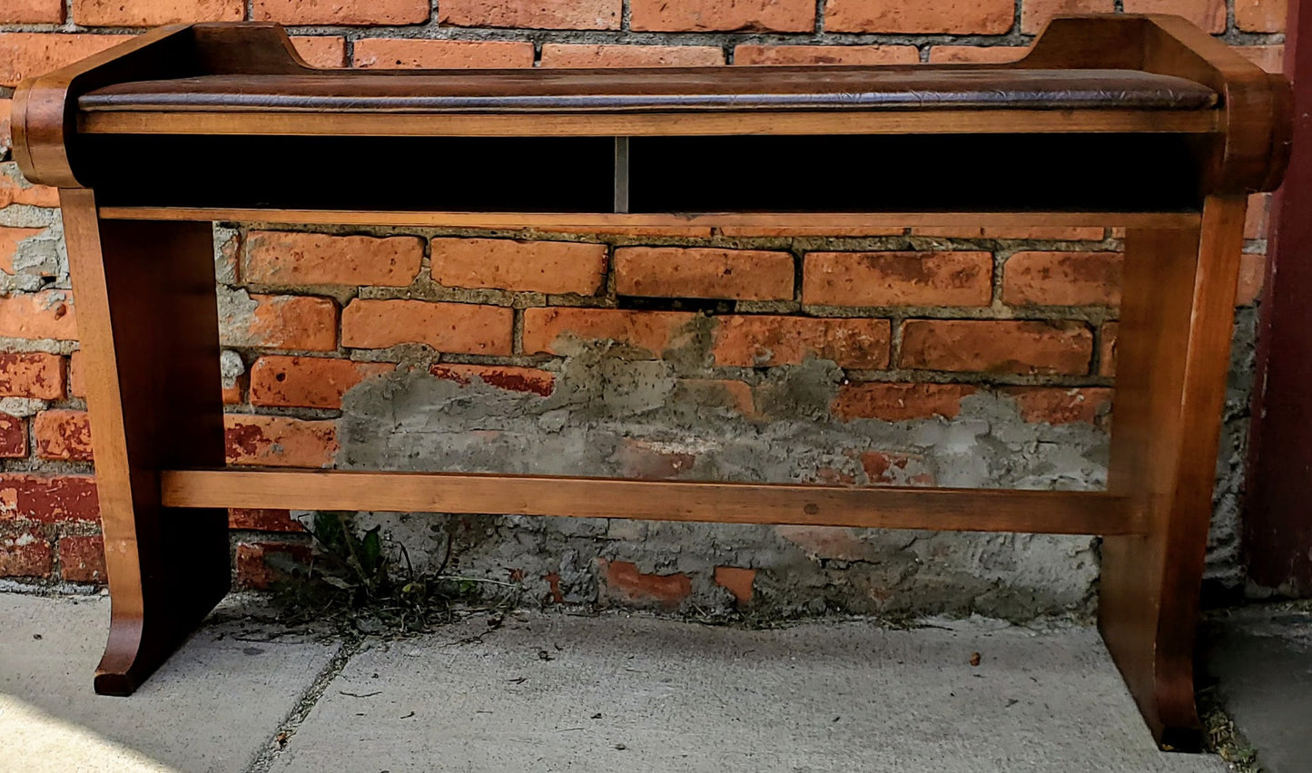 BEAUTIFUL HAMMOND REGENT 4172 Built-In LESLIE ORIGINAL BENCH WATCHVIDEO FREESHIP