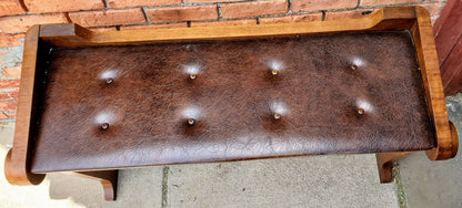 BEAUTIFUL HAMMOND REGENT 4172 Built-In LESLIE ORIGINAL BENCH WATCHVIDEO FREESHIP