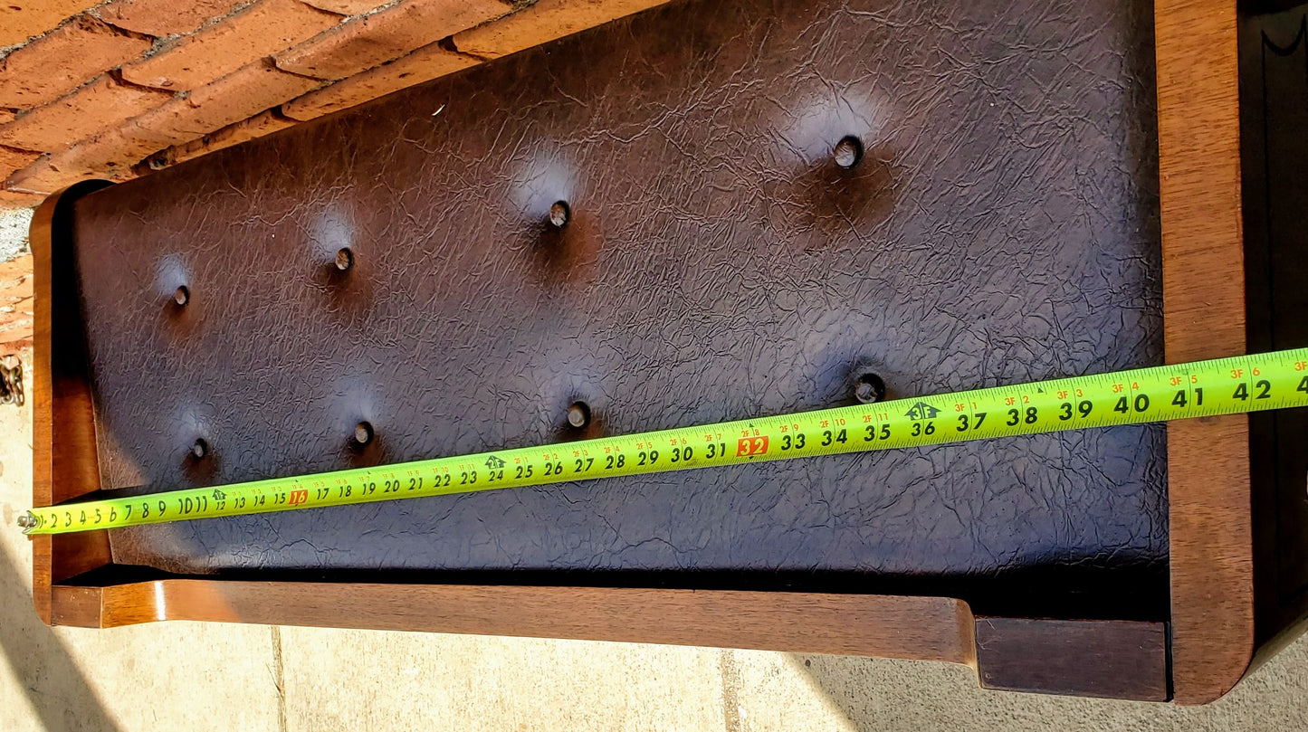 BEAUTIFUL HAMMOND REGENT 4172 Built-In LESLIE ORIGINAL BENCH WATCHVIDEO FREESHIP