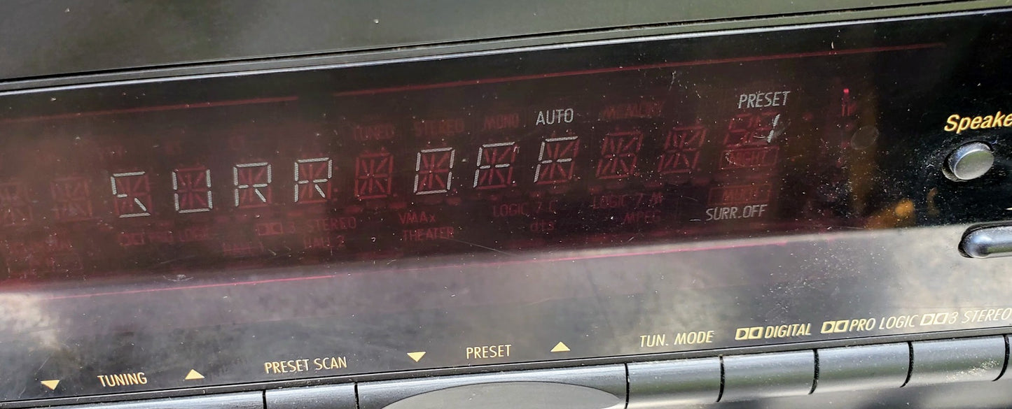 HARMAN KARDON AVR 300 5.1 CHANNEL 60 Watt DOLBY RECEIVER FREE SHIP