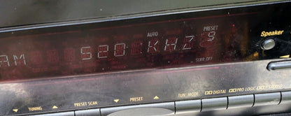 HARMAN KARDON AVR 300 5.1 CHANNEL 60 Watt DOLBY RECEIVER FREE SHIP