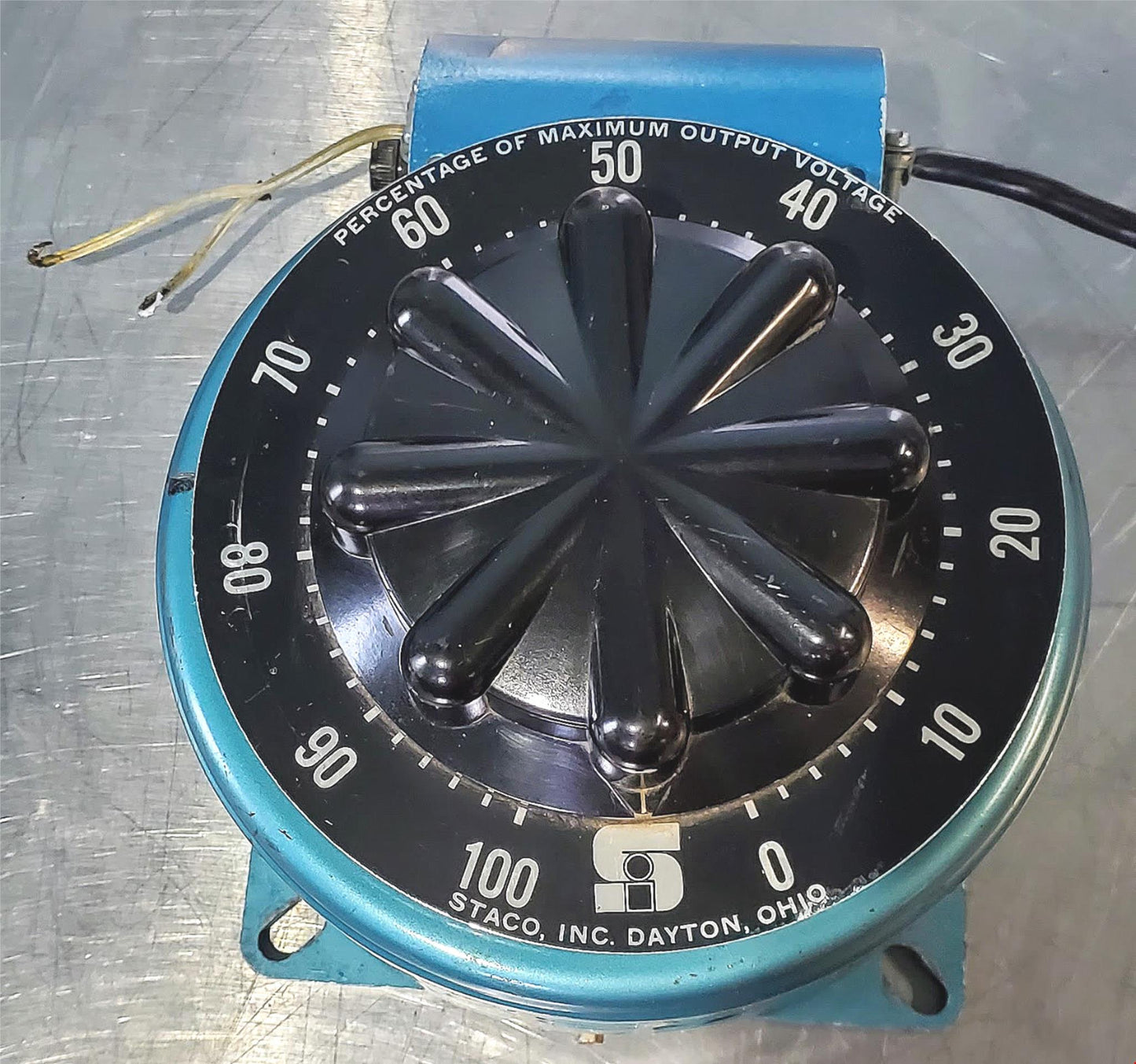 STACO PORTABLE VARIAC VARIABLE TRANSFORMER 120VAC INPUT 0-100 OUTPUT WATCH VIDEO