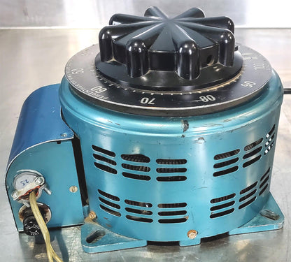 STACO PORTABLE VARIAC VARIABLE TRANSFORMER 120VAC INPUT 0-100 OUTPUT WATCH VIDEO