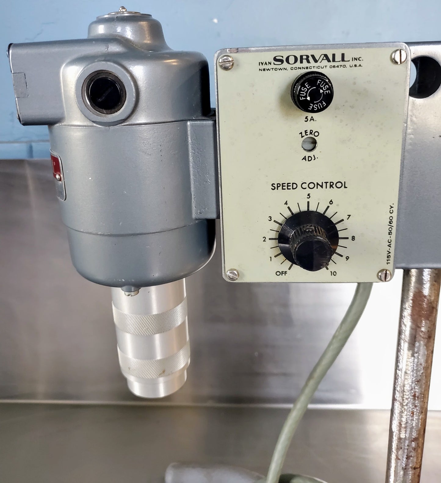 SORVALL OMNI MIXER HOMOGENIZER 17150 with TWO BUCKETS FREESHIP WATCH VIDEO