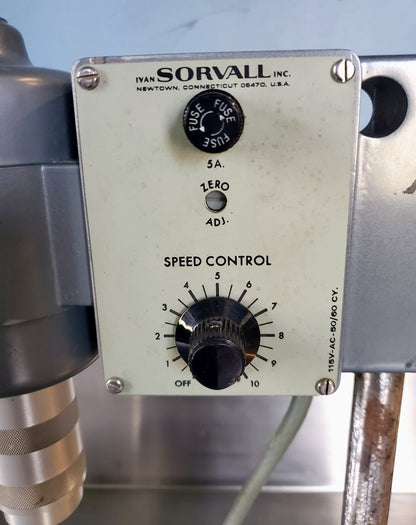 SORVALL OMNI MIXER HOMOGENIZER 17150 with TWO BUCKETS FREESHIP WATCH VIDEO