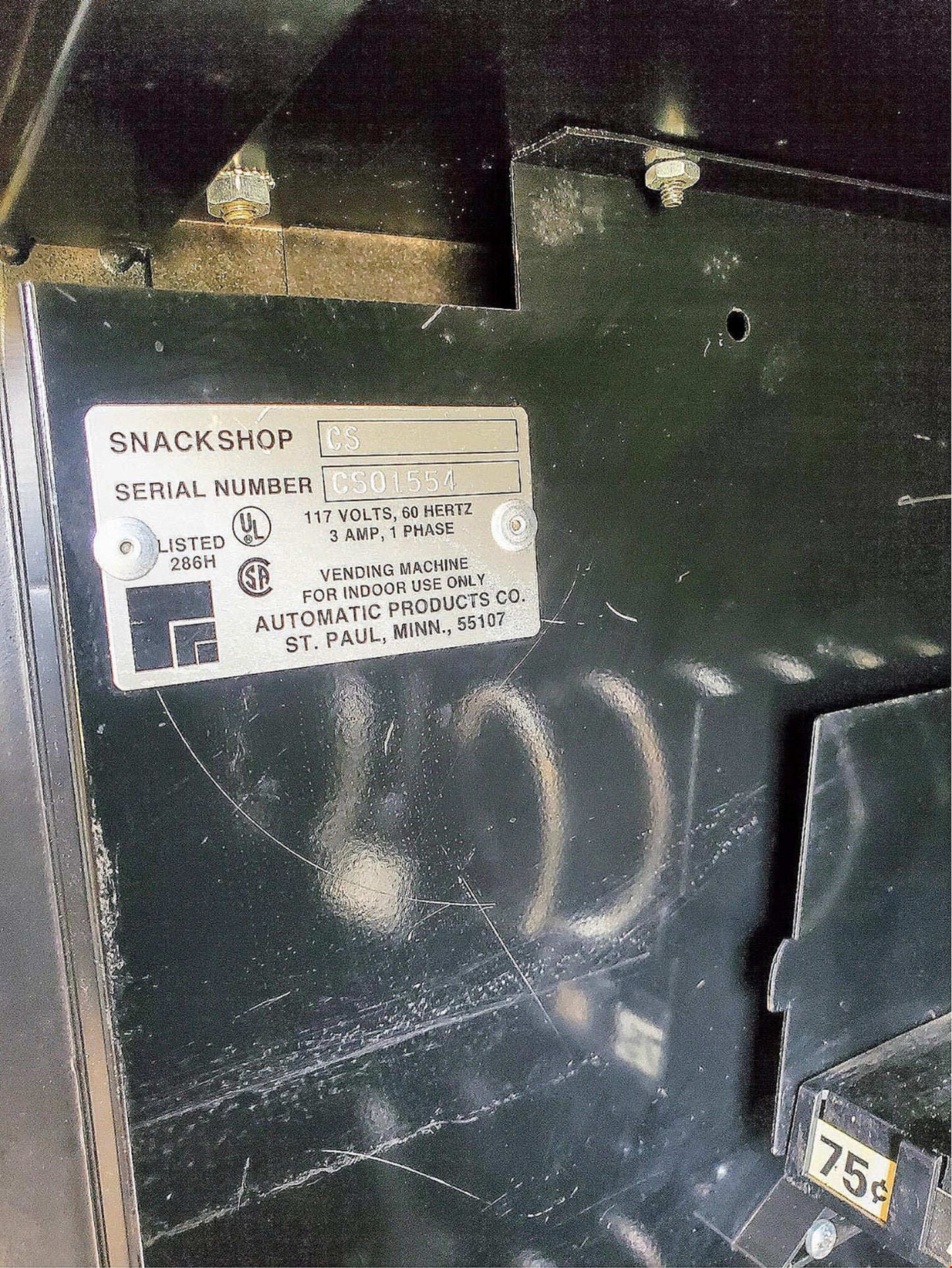 SNACK SHOP CS VENDING MACHINE FREE SHIP