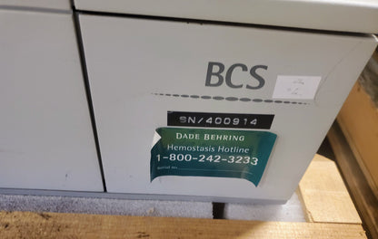 DADE BEHRING BCS BCS ANALYZER AUTOMATED COAGULATION HEMOSTASIS SYSTEM FREESHIP