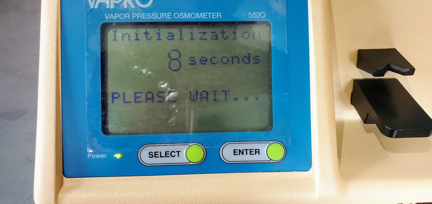VAPRO 5520 OSMOMETER FREE SHIP WATCH VIDEO