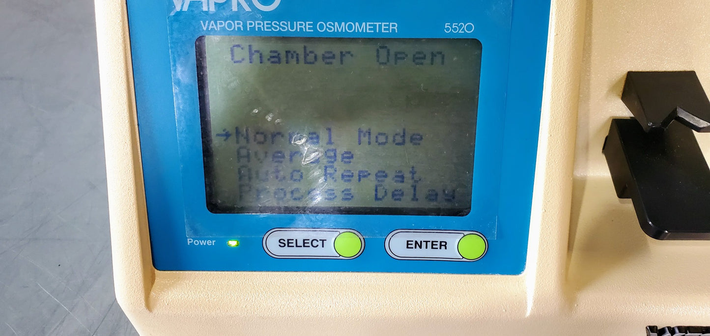 VAPRO 5520 OSMOMETER FREE SHIP WATCH VIDEO