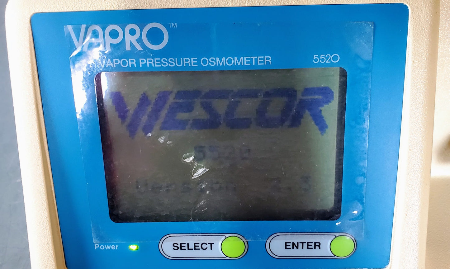 VAPRO 5520 OSMOMETER FREE SHIP WATCH VIDEO