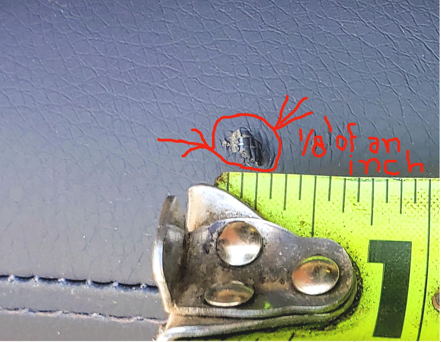 NewInBox REALSPACE MODERNCOMFORT KEERA LEATHER MIDBACK GRAY MANAGER CHROME CHAIR