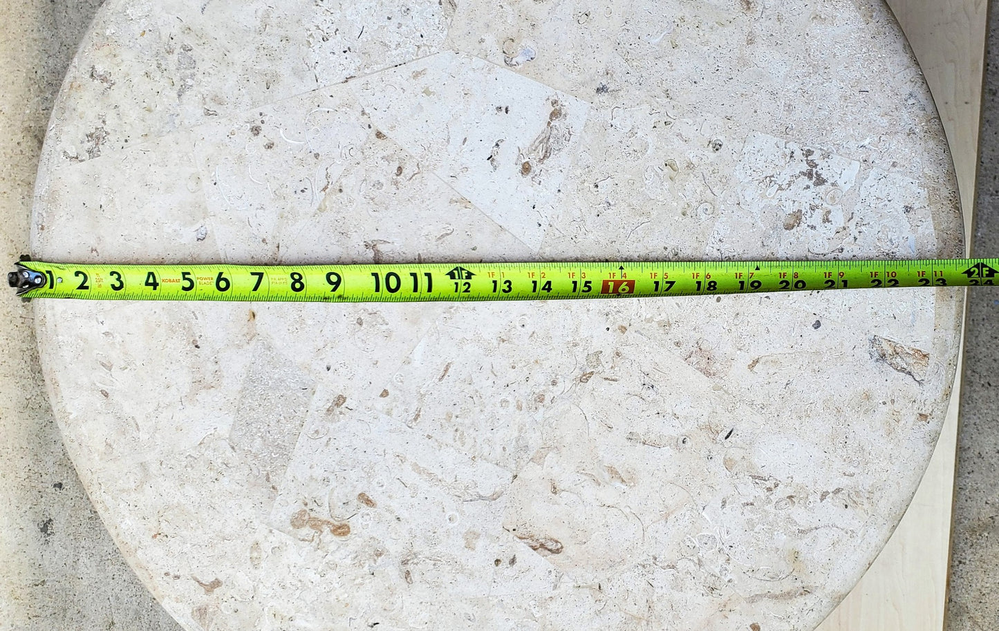 RARE 54"w x 29"h x 2"t MARBLE PATCHWORK CUSTOM MADE HIGH END DESIGN ROUND TABLE