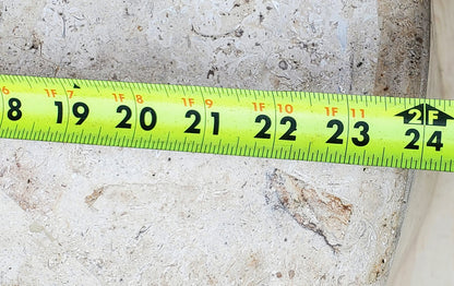 RARE 54"w x 29"h x 2"t MARBLE PATCHWORK CUSTOM MADE HIGH END DESIGN ROUND TABLE