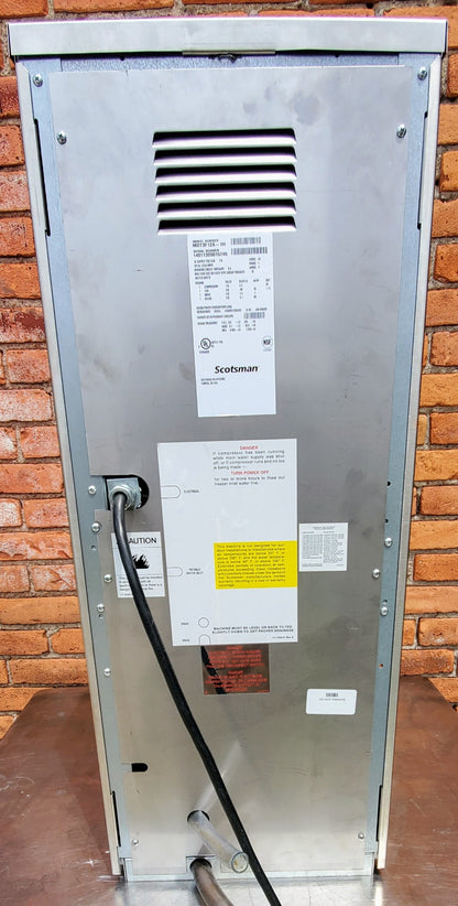 SCOTSMAN MDT3F12A-1H TOUCH-FREE AIR COOLED FLAKE ICE WATER DISPENSER WATCH VIDEO