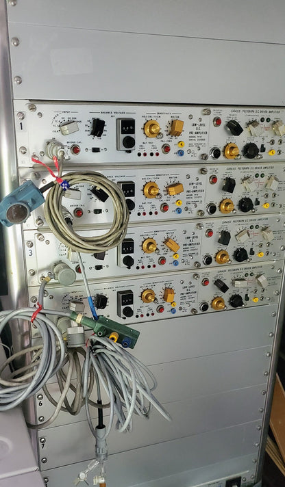 VINTAGE GRASS ® 7DA POLYGRAPH LIE DETECTOR MACHINE & EXTRA ACCESSORIES FREE SHIP