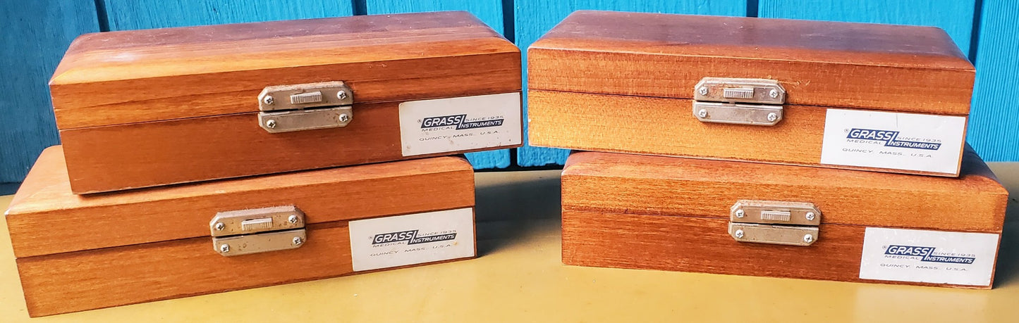 VINTAGE GRASS ® 7DA POLYGRAPH LIE DETECTOR MACHINE & EXTRA ACCESSORIES FREE SHIP