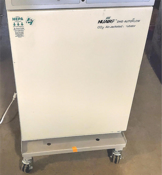 NUAIRE NU-5510 CO2 INCUBATOR & DOLLY 100% OPERATIONAL 90 DAY WARRANTY FREE SHIP